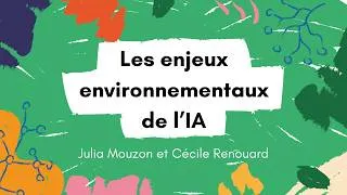 Miniature : Les enjeux environnementaux de l'IA #99SSF
