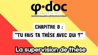 Miniature : Chapitre 8 : “Tu fais ta thèse avec qui ?” - Ph·Doc : DERRIÈRE LA THÈSE (8/10)