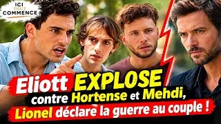 Miniature : Ici tout commence _ Eliott explose contre Hortense et Mehdi, Lionel déclare la guerre au couple !