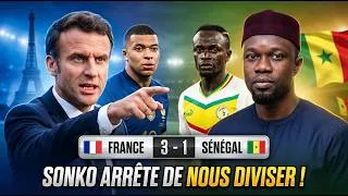 Miniature : Victoire 3-1… mais la France accuse quand même Sonko de RACISME