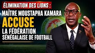 Miniature : Le célèbre Avocat Maître Moustapha Kamara Demande des Comptes à la FSF après l'élimination des Lions
