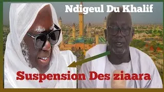 Miniature : 🛑URGENT = NDIGEUL DU KHALIFE GÉNÉRAL Par Serigne Chiekh Abdou Latif Suspension Dés Ziarr 