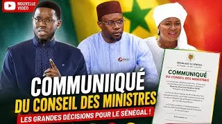 Miniature : Xibaaru Conseil des Ministres Mercredi 6 mai 2026 par Mme Marie Rose Khady Fatou Faye