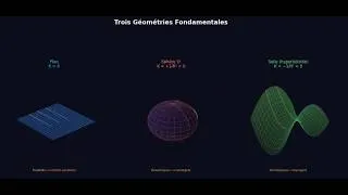 Miniature : LA GÉOMÉTRIE DE LA COURBURE : Du Cercle à l'Espace-Temps d'Einstein #Courbure #maths #Variété