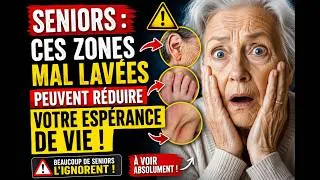 Miniature : Seniors : ces zones mal lavées peuvent réduire votre espérance de vie