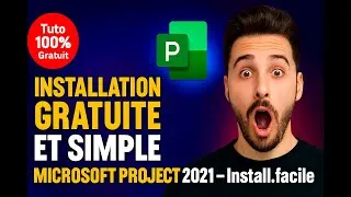 Miniature : Microsoft Project 2021 gratuit : installation pas à pas pour étudiants et pros