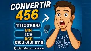 Miniature : Tu sais lire 456 en binaire, hexadécimal et BCD ? Découvre-le en 8 min !
