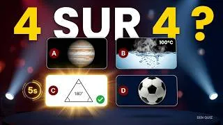 Miniature : Quizz 4 QUESTIONS POUR VOUS TESTER