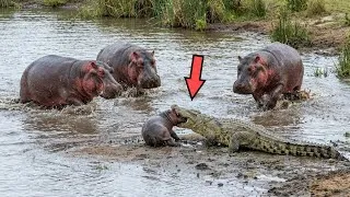 Miniature : Le crocodile n'a pas vu le danger venir ! 14 Moments INSENSÉS de la Vie Sauvage
