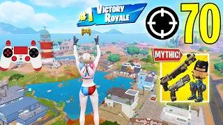 Miniature : 70 Elimination Solo Vs Squads Gameplay Wins (Fortnite Chapter 7 Season 3 PS4 Controller)