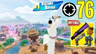 Miniature : 76 Elimination Solo Vs Squads Gameplay "Build" Wins (NEW! Fortnite Chapter 7 Season 3)