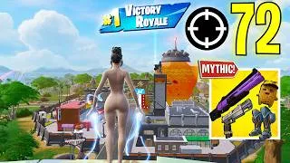 Miniature : 72 Elimination Solo Vs Squads Gameplay "Build" Wins (NEW! Fortnite Chapter 7 Season 3)