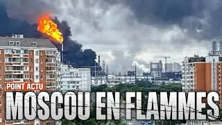 Miniature : Moscou en flammes : l'Ukraine lance une frappe aérienne sans précédent