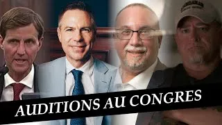 Miniature : OVNI, Audiences au Congrès, les témoignagnes de l'amiral Gallaudet,  Shellenberger,  Elizondo,  Gold