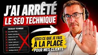 Miniature : J'ai arrêté le SEO technique. Voici ce que je fais à la place pour mes clients