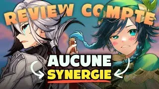Miniature : Review de compte : il invoque avec le cœur… à moi de rendre ça viable ! | Genshin Impact