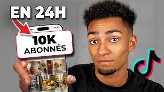 Miniature : J’ai Monétisé un Compte TikTok en 24H (+50'000 abonnés)