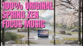 Miniature : 1 Hour of Japanese Spring Zen Music – Calm Focus & Study Ambience with Cherry Blossoms 100% Original