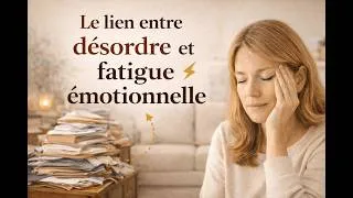 Miniature : Le lien entre désordre et fatigue émotionnelle Pourquoi le désordre nous épuise émotionnellement