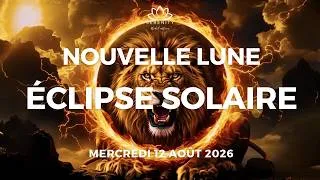 Miniature : NOUVELLE LUNE & ÉCLIPSE SOLAIRE EN LION - 12 AOÛT 2026 : OSE RAYONNER 🦁