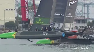 Miniature : SailGP 2025 / WATCH NOW Spain's Emotional First Event Victory!  Full Race Replay