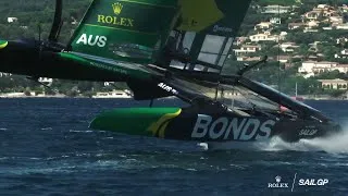 Miniature : SailGP 2025 / F50 en FLOW-motion  Action au ralenti SailGP depuis Saint-Tropez et Genève