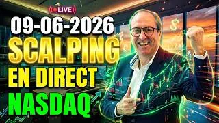 Miniature : 🟢 TRADING EN DIRECT Scalping Nasdaq 09 06 2026