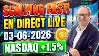 Miniature : 🟢 TRADING EN DIRECT Scalping Nasdaq 03 06 2026