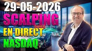 Miniature : 🟢 TRADING EN DIRECT Scalping Nasdaq 29 05 2026