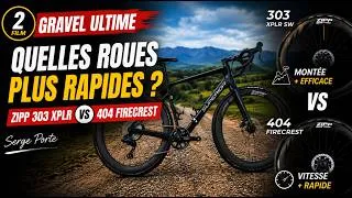 Miniature : Gravel:  des roues plus rapides ? ZIPP 303 ZIPP 404 le match !