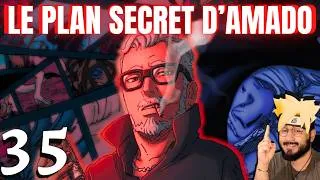 Miniature : AMADO VA MANIPULER LE FUTUR ET ANEANTIR LES SHINOBI ? BORUTO DRAGUE - BORUTO TBV 35 - REVIEW MANGA