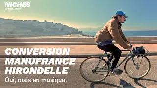 Miniature : Convertir un vélo Manufrance Hirondelle, oui, mais en musique.