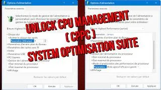 Miniature : Unlock CPU management (CPPC) – System optimisation suite