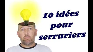 Miniature : Ce que veulent les serruriers 💡 10 idées pour fabricants et fournisseurs 🔑