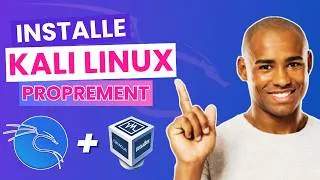 Miniature : Comment installer KALI LINUX sur VIRTUAL BOX facilement [TUTO]