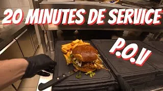 Miniature : POV: 20 Minutes de Service FRENCH COOK  🍔 Burger 🔥🧑‍🍳🍴