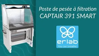 Miniature : Poste de pesée à filtration CAPTAIR 391 SMART, ERLAB®