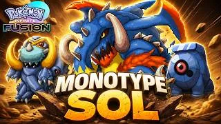 Miniature : J'ai fini Pokémon INFINITE FUSION mais en Monotype SOL !