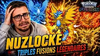 Miniature : Pokémon INFINITE FUSION, mais j'utilise QUE des TRIPLE FUSIONS LÉGENDAIRES ! (NUZLOCKE)