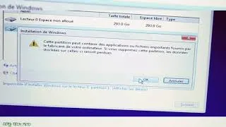 Miniature : Impossible d'installer Windows sur ce lecteur (comment corrigé ?)