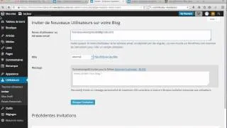 Miniature : Ajouter des utilisateurs sur wordpress