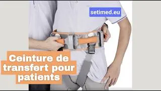Miniature : Ceinture de transfert patient – aide au lever, transfert lit-fauteuil et marche