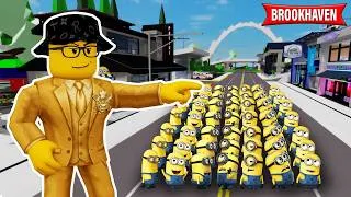 Miniature : JE DEVIENS LE CHEF DES MINIONS SUR BROOKHAVEN ROBLOX
