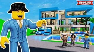 Miniature : J'OFFRE DES VILLAS DE LUXE À DES PAUVRES SUR BROOKHAVEN ROBLOX