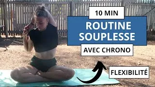Miniature : ROUTINE SOUPLESSE ÉTIREMENTS l DEBUTANT 2024 | 10MIN