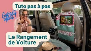 Miniature : Organisateur de siège voiture : cousez un rangement malin pour vos trajets 🚗