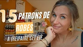 Miniature : 15 PATRONS DE ROBES A COUDRE: Spécial été 🌻 (avec mes réalisations)