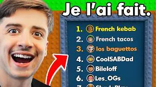 Miniature : Je Dépasse Les FRENCH TACOS et LOS BAGUETTOS sur Steal the Brainrot !
