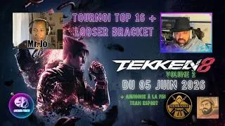 Miniature : TOURNOI TEKKEN 8 (+ANNONCE 2:52:30) - EN LIGNE 05/06/2026 - REDIFF TWITCH (PDV @sezarorigin)
