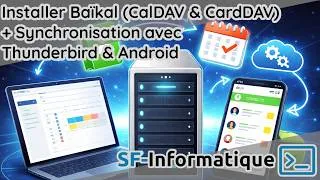 Miniature : Installer un serveur Baïkal (CalDAV & CardDAV) + Synchronisation avec Thunderbird & Android